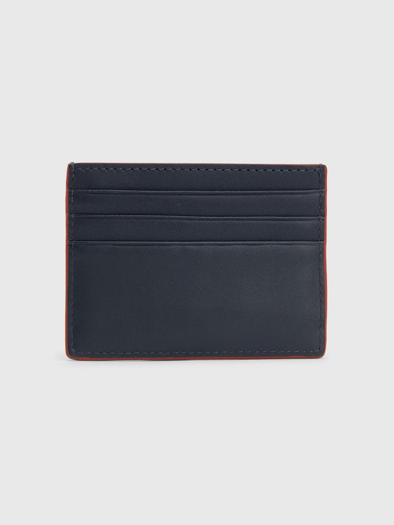 Black Men's Tommy Hilfiger Signature Cardholders | AU_M31724