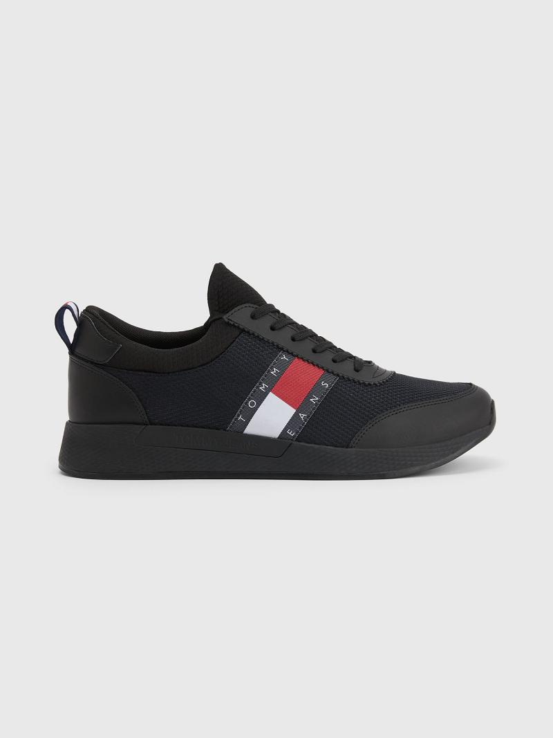 Black Men's Tommy Hilfiger Tj running Casual Shoes | AU_M31680