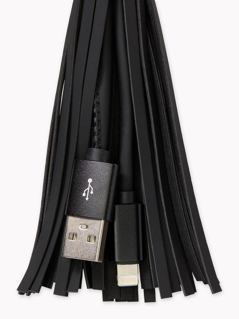 Black Men's Tommy Hilfiger USB Tassel Technology | AU_M31799