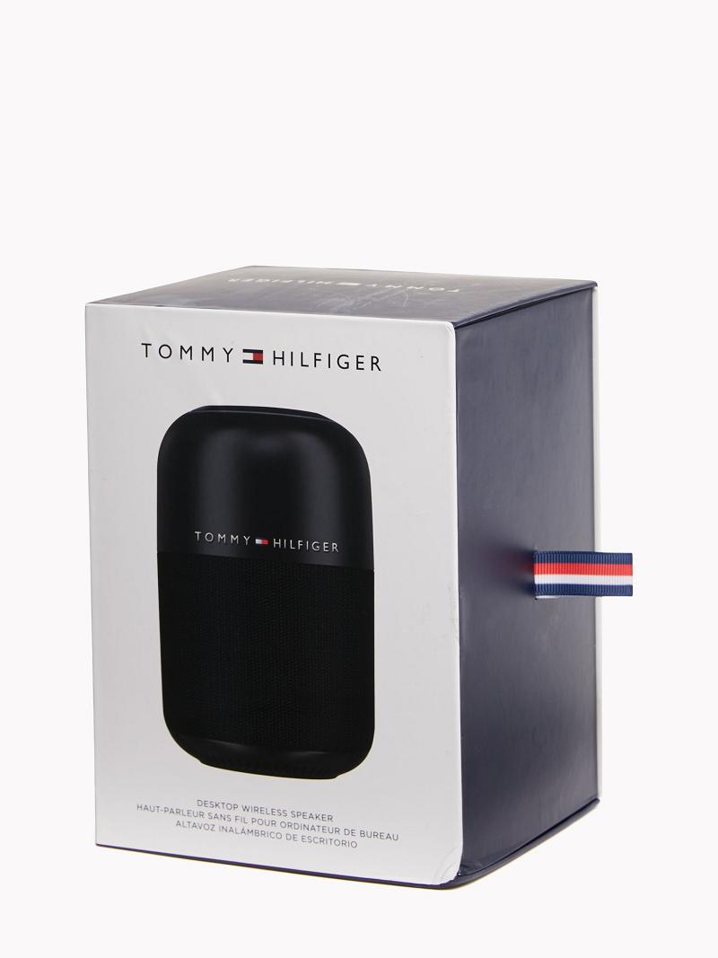 Black Women's Tommy Hilfiger Desktop Wireless Speaker Technology | AU_W21681