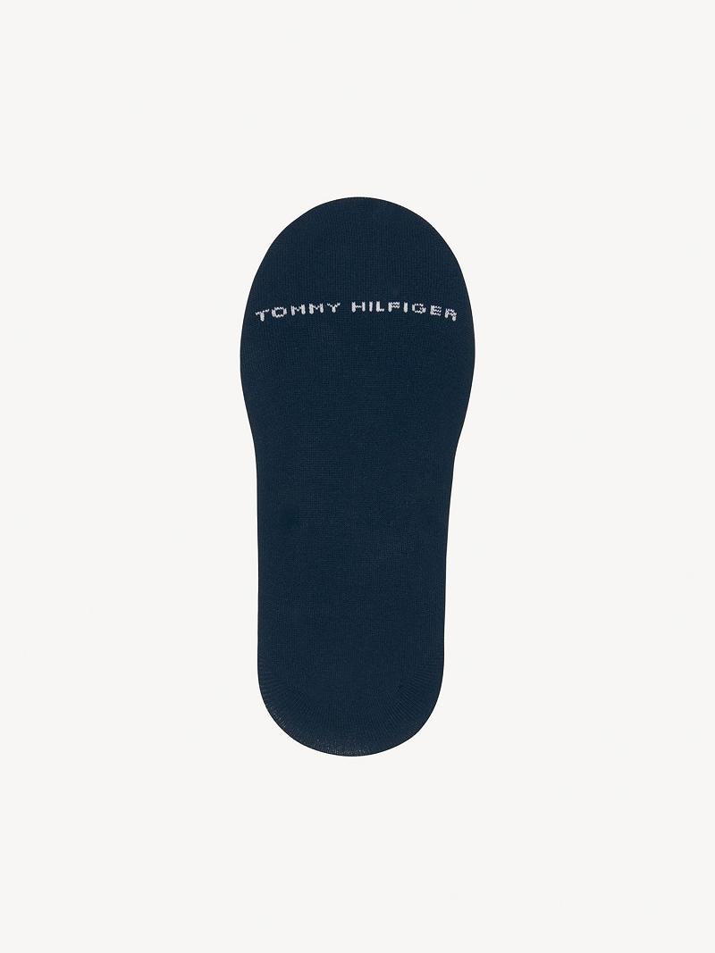 Black Women's Tommy Hilfiger Footie 2PK Socks | AU_W21662