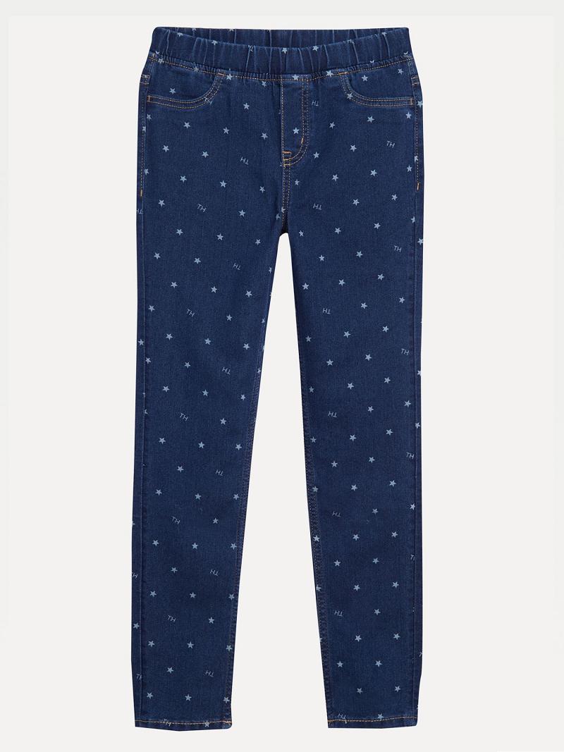 Blue Kids\' Tommy Hilfiger Big Star And TH Leggings | AU_G1138