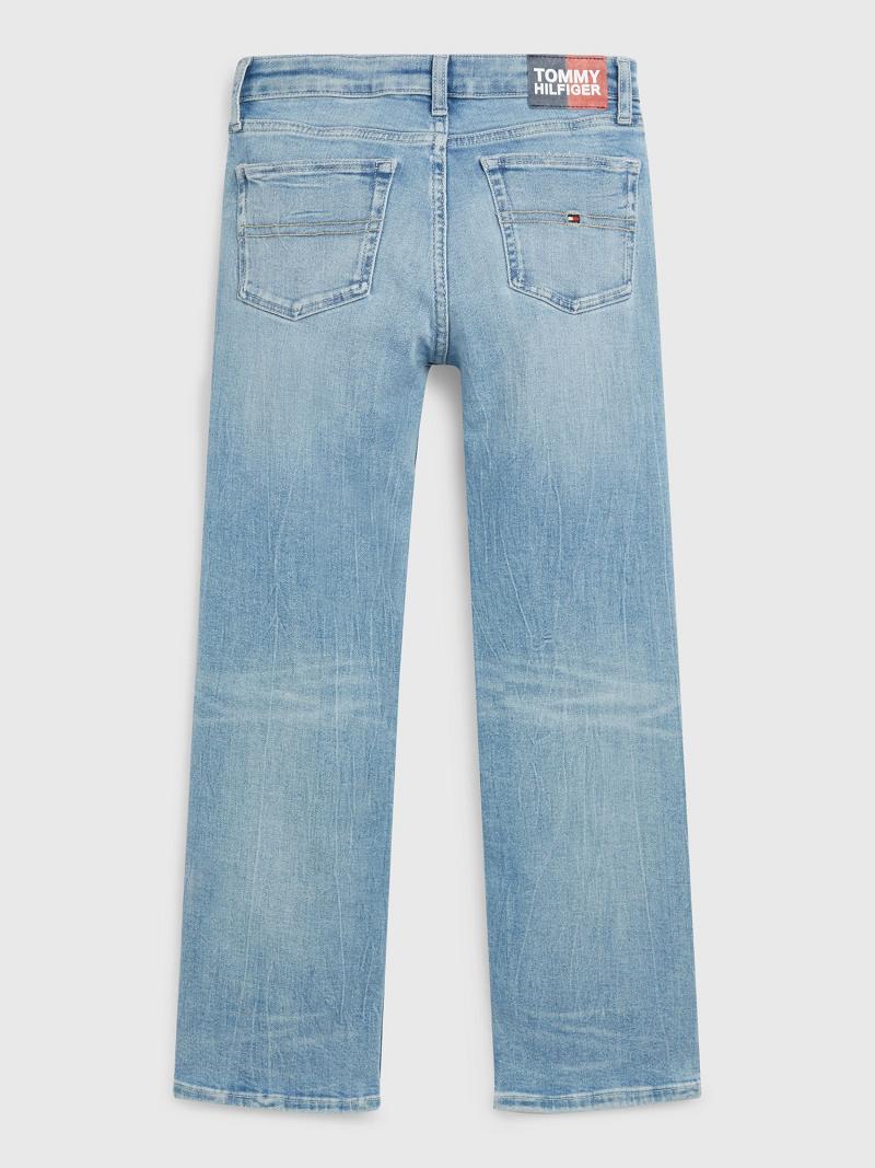 Blue Kids' Tommy Hilfiger Flared Jeans | AU_G1124