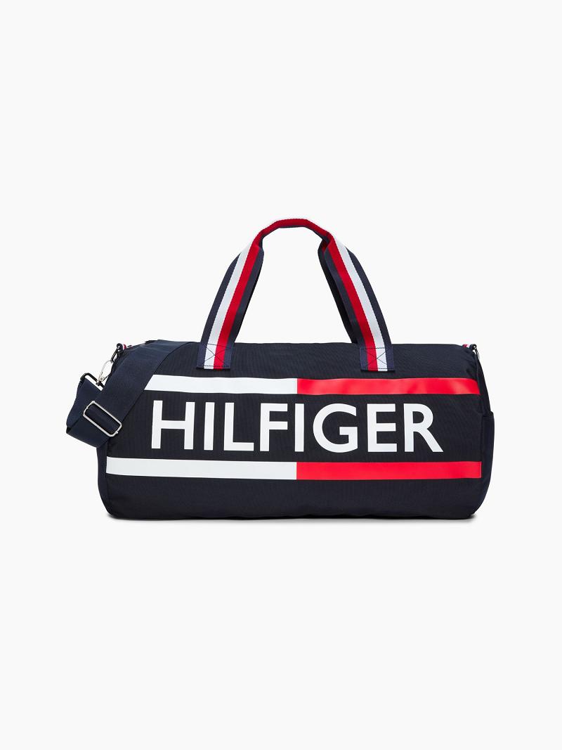 Blue Kids\' Tommy Hilfiger Hilfiger Duffle Bags | AU_B2269