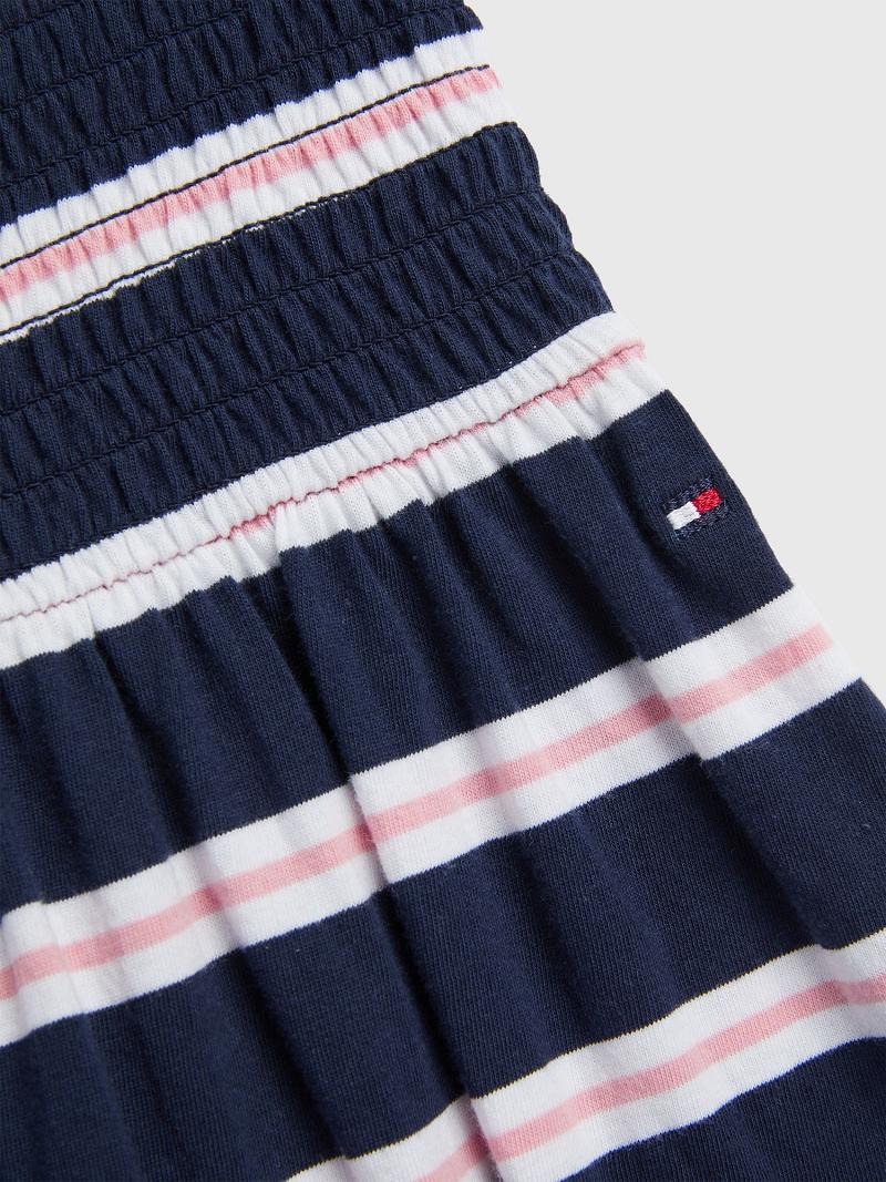 Blue Kids' Tommy Hilfiger Smocked Dresses | AU_G1083