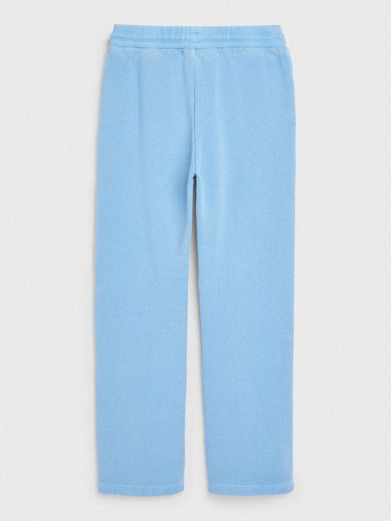 Blue Kids' Tommy Hilfiger Solid Sweatpants | AU_G1184