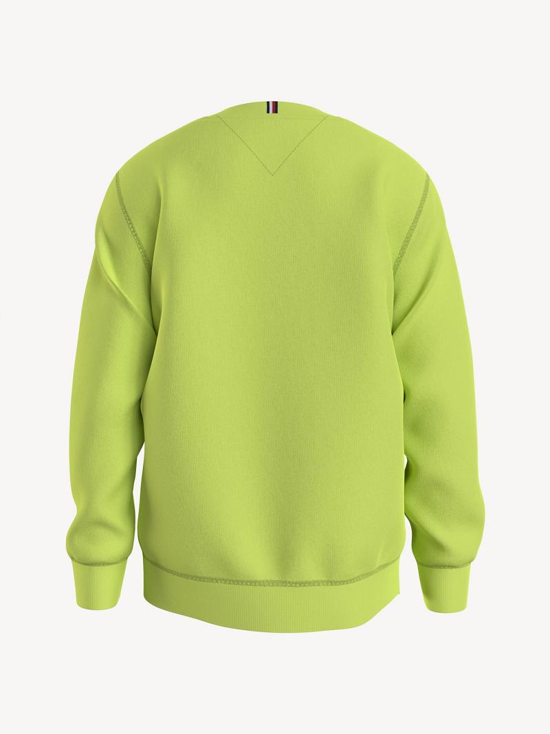 Green Kids' Tommy Hilfiger Tommy Sweatshirts | AU_B2139