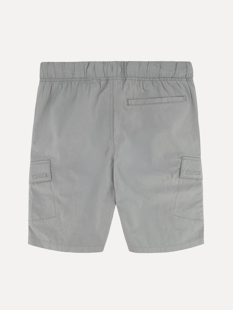 Grey Kids' Tommy Hilfiger Little Pull-On Cargo Shorts | AU_B2099