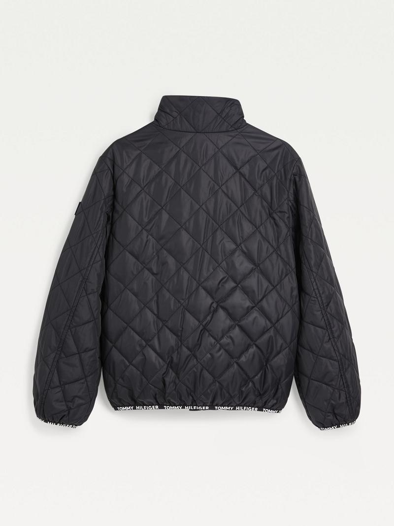 Grey Kids' Tommy Hilfiger Quilted Jackets | AU_B2042