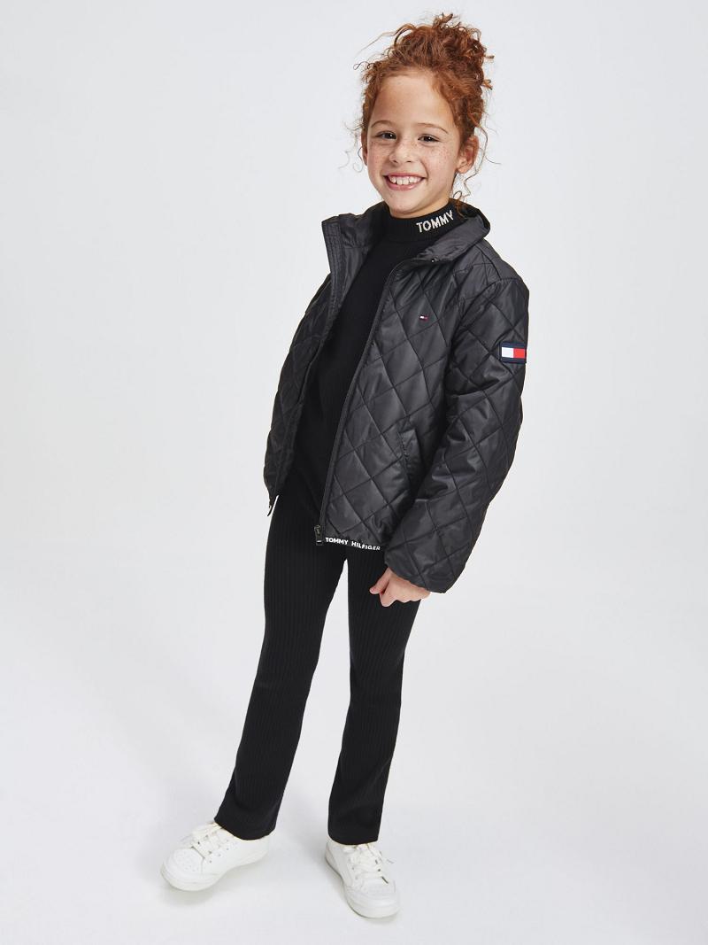 Grey Kids\' Tommy Hilfiger Quilted Jackets | AU_B2042