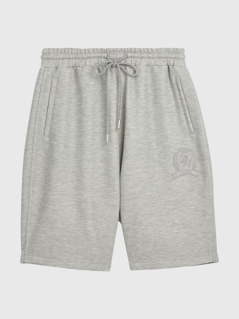 Grey Men's Tommy Hilfiger Classic sweatshort Shorts | AU_M31194