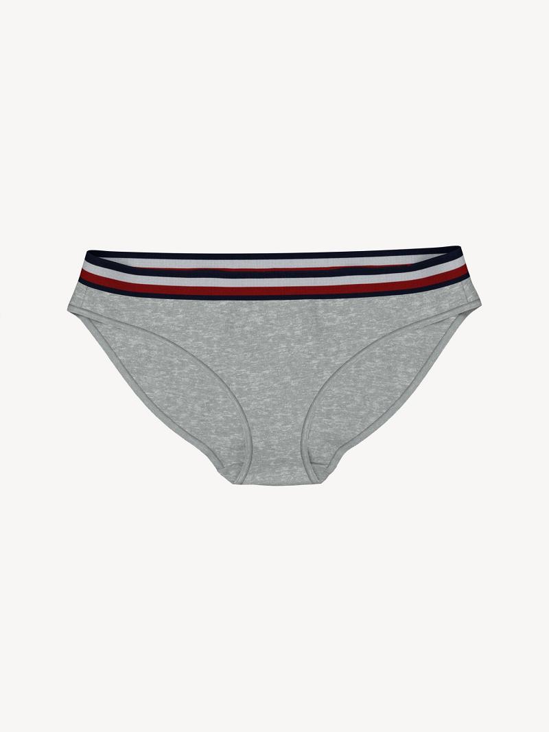 Grey Women\'s Tommy Hilfiger Logo Brief Bikinis | AU_W21542