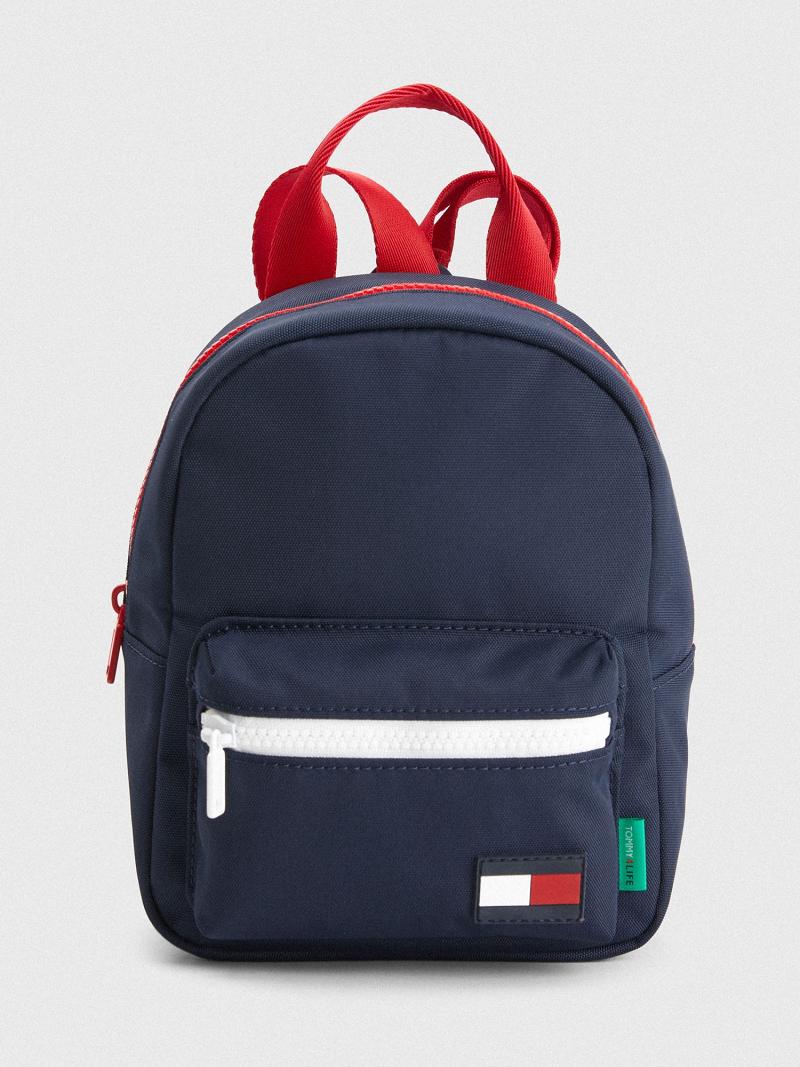 Navy Kids\' Tommy Hilfiger Backpack Lunchbox Bags | AU_B2265