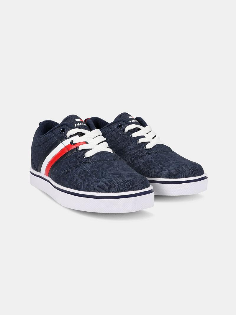 Navy Kids\' Tommy Hilfiger Heelys® Icon Stripe Sneakers | AU_B2237