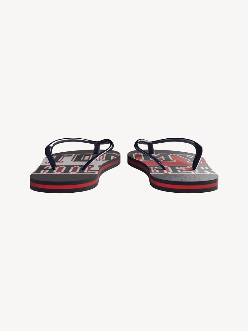 Navy Kids' Tommy Hilfiger Tommy Flip Flops | AU_G1301