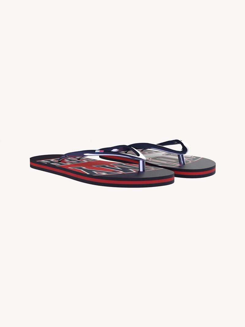 Navy Kids' Tommy Hilfiger Tommy Flip Flops | AU_G1301