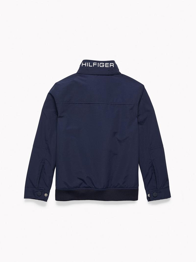 Navy Kids' Tommy Hilfiger Yachting Jackets | AU_B2045