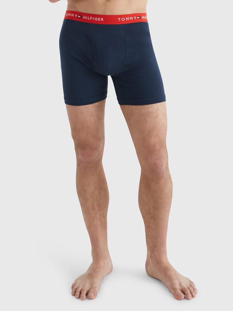 Navy Men's Tommy Hilfiger Cotton classics boxer brief 5pk Boxer Briefs | AU_M31587