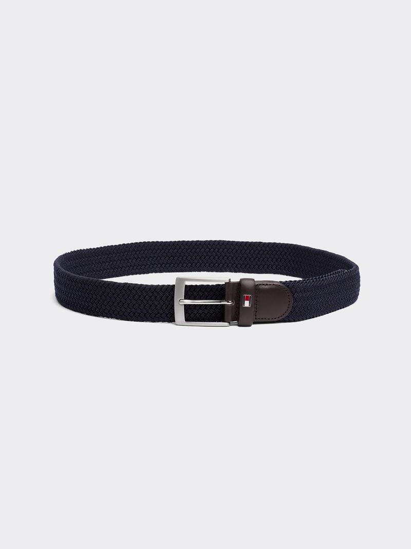 Navy Women\'s Tommy Hilfiger Braided Belts | AU_W31715