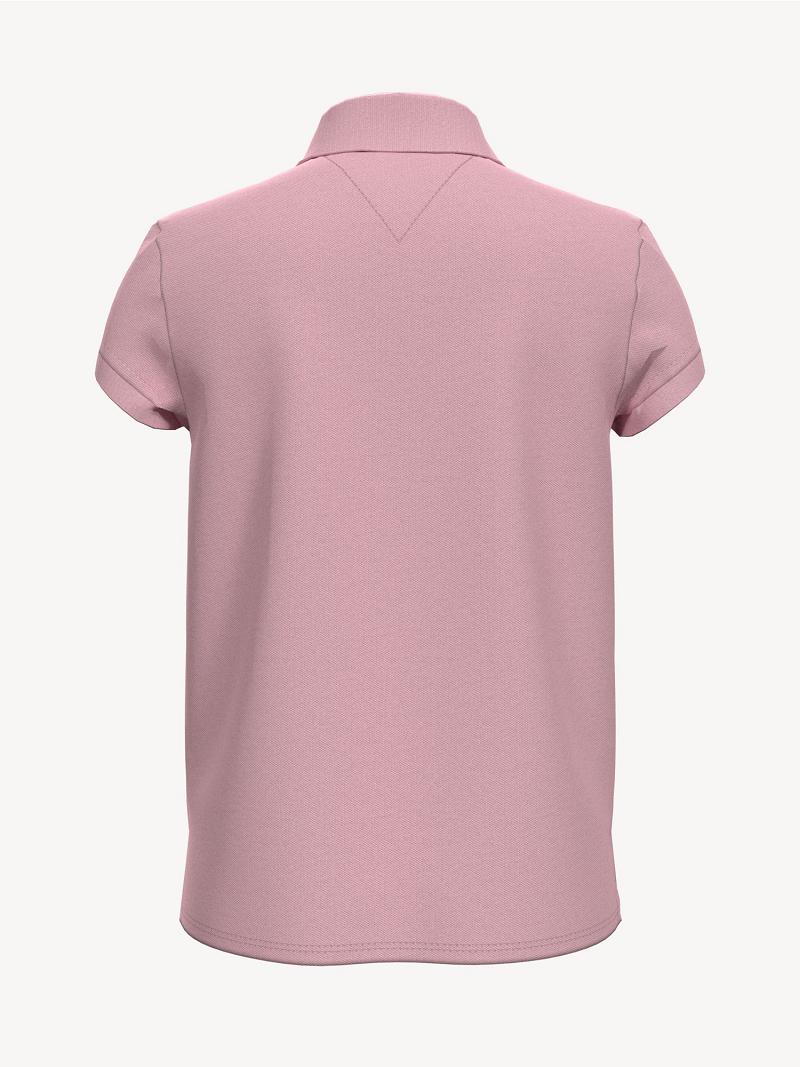 Pink Kids' Tommy Hilfiger Big Classic Polos | AU_G1147