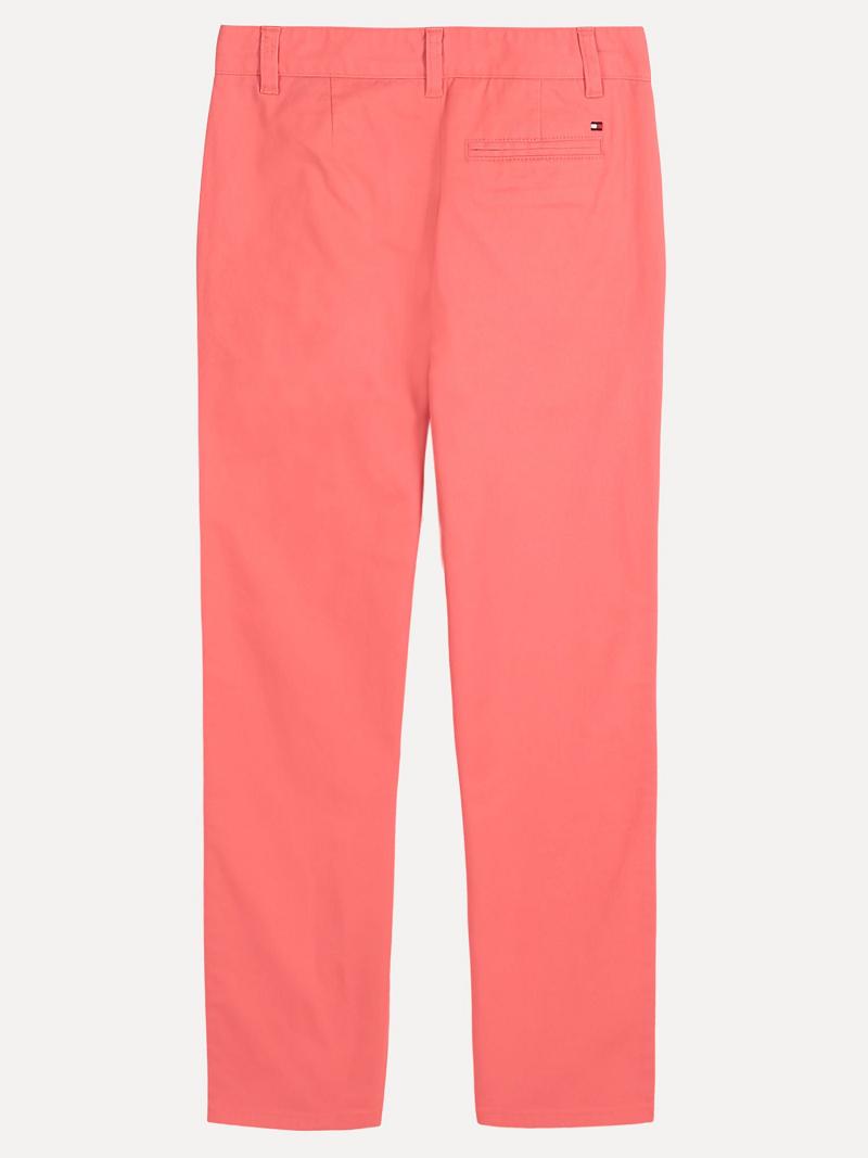 Pink Kids' Tommy Hilfiger Big Twill Trousers | AU_B2220