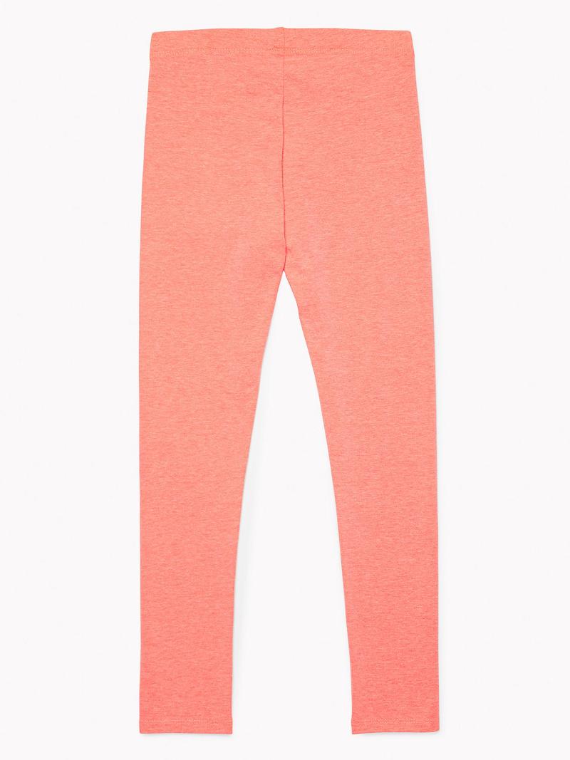 Pink Kids' Tommy Hilfiger Solid Leggings | AU_G1145