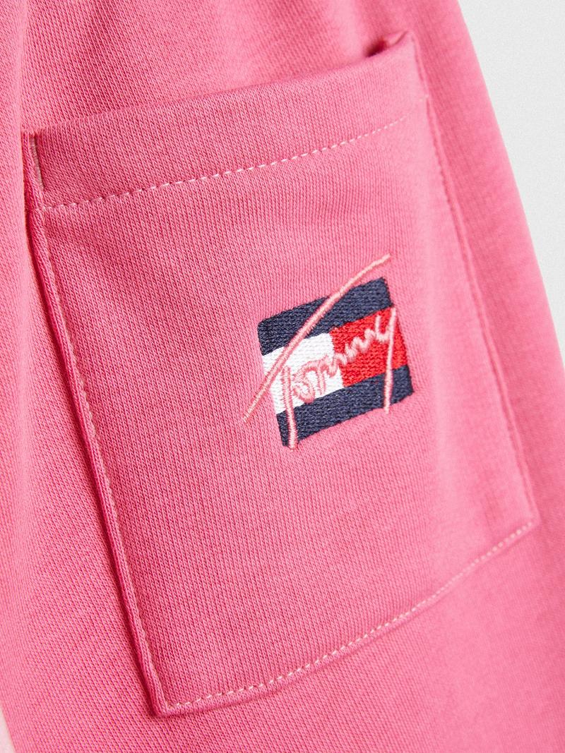 Pink Kids' Tommy Hilfiger Two-Tone Sweatpants | AU_G1185