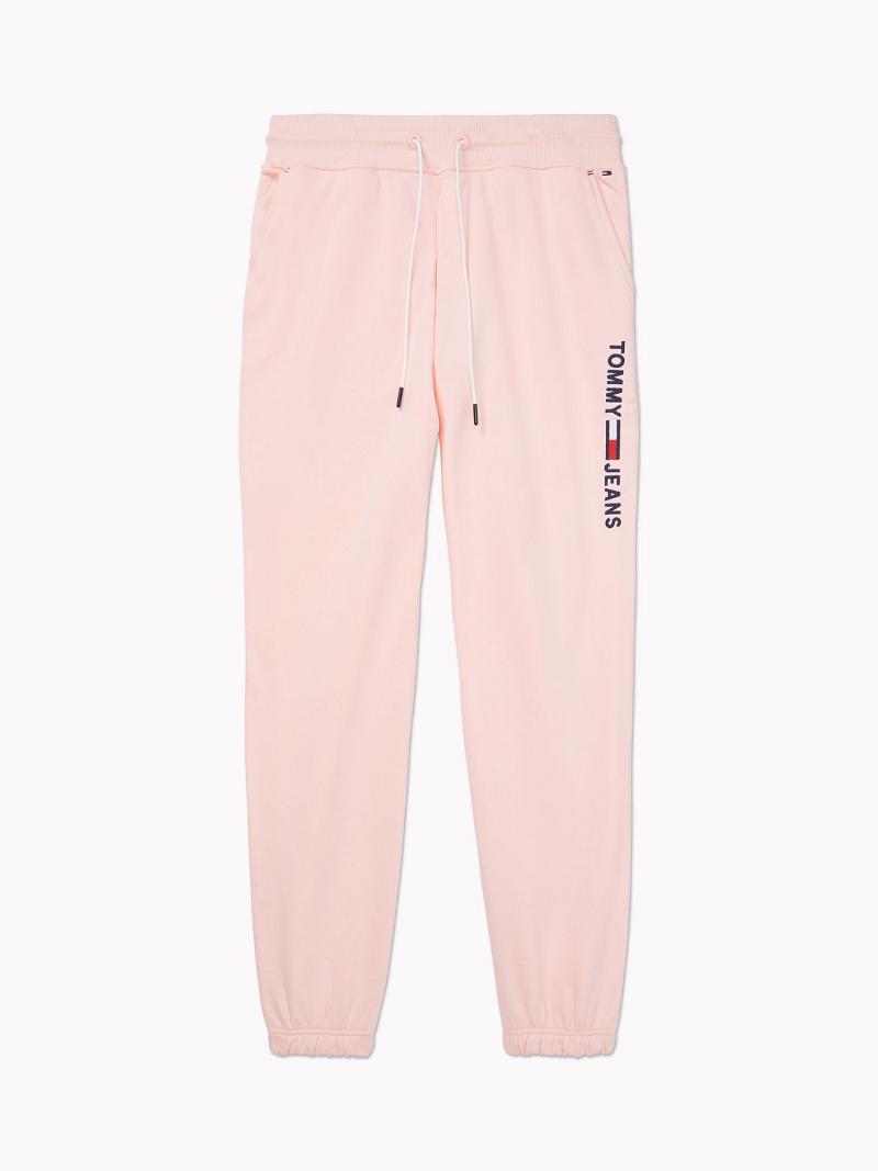 Pink Women\'s Tommy Hilfiger Logo Jogger | AU_W21216