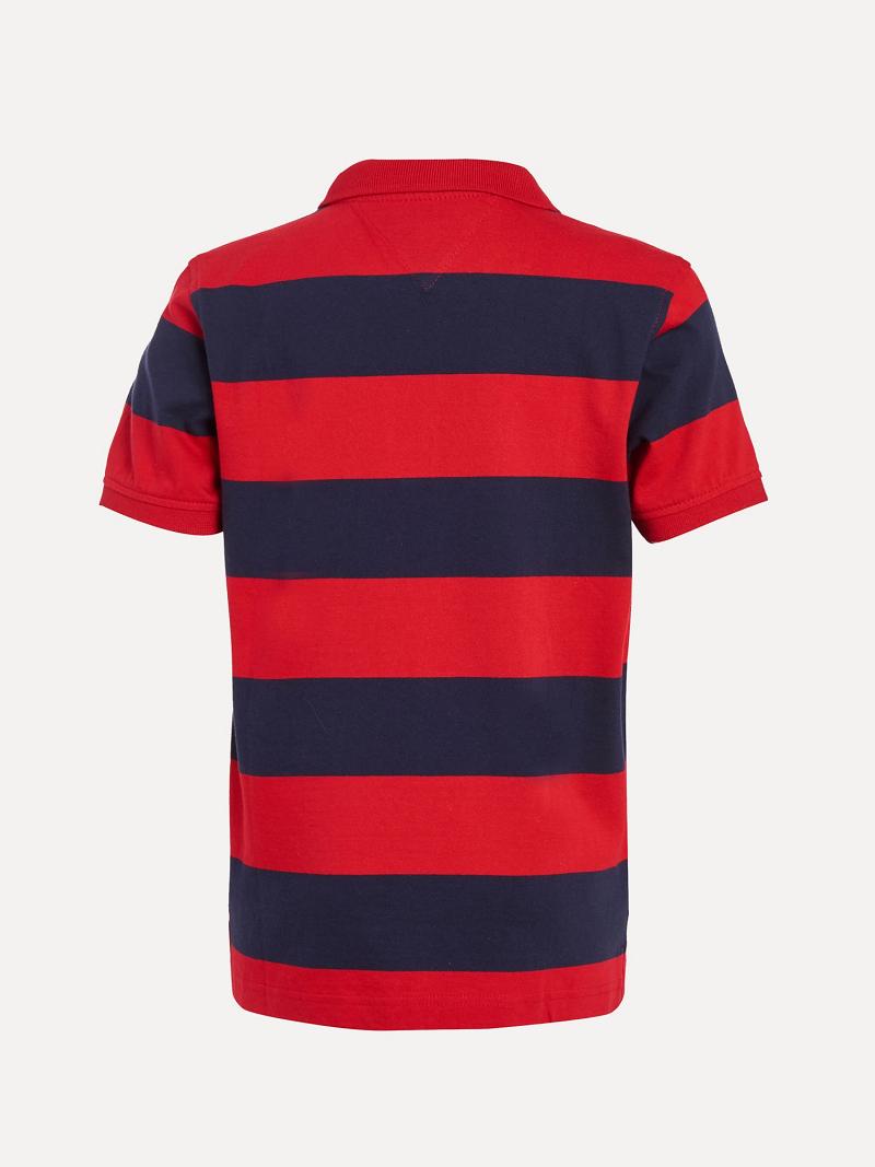 Red Kids' Tommy Hilfiger Little Rugby Polos | AU_B2066