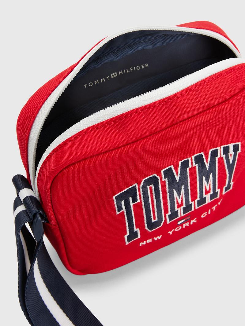 Red Kids' Tommy Hilfiger Tommy NYC Camera Bags | AU_B2272