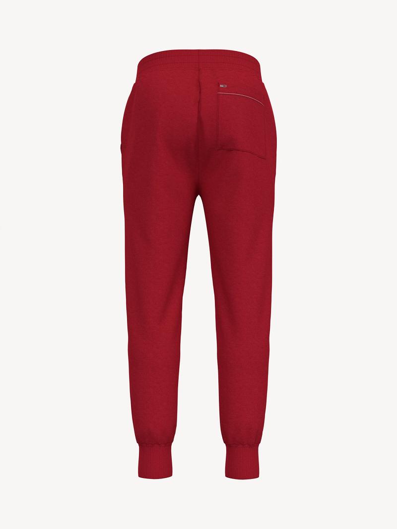 Red Men's Tommy Hilfiger Classic Logo Jogger | AU_M31343