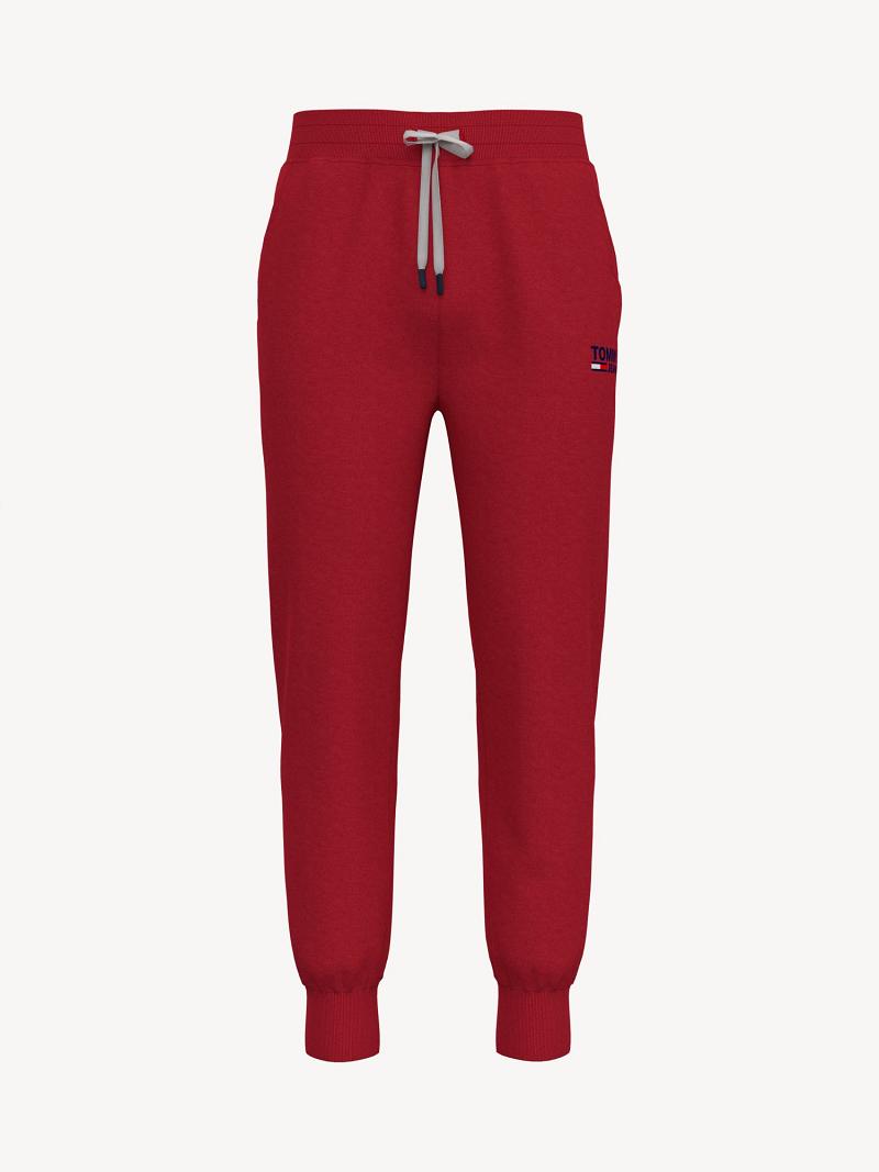 Red Men\'s Tommy Hilfiger Classic Logo Jogger | AU_M31343