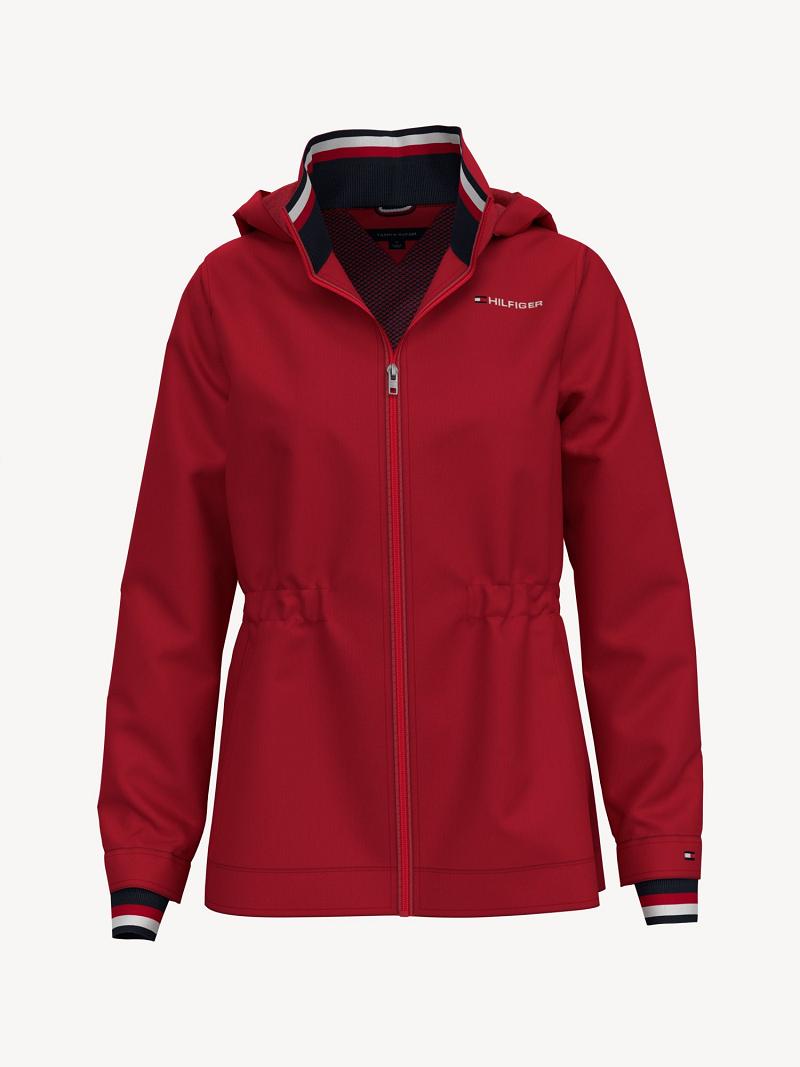 Red Women's Tommy Hilfiger Essential Yacht Jackets | AU_W21177