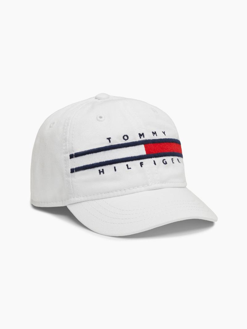 White Kids\' Tommy Hilfiger Babies\' Baseball Hats | AU_B2273