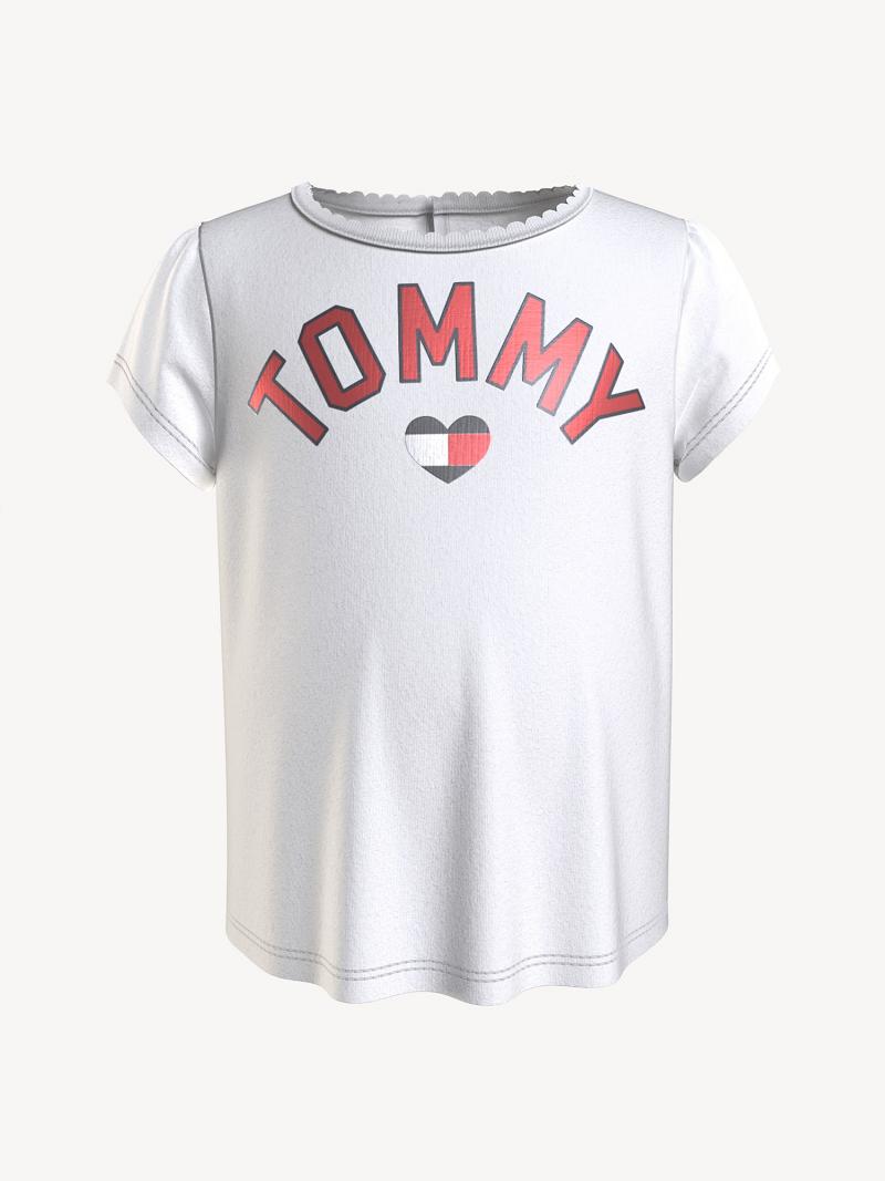 White Kids\' Tommy Hilfiger Babies\' Tommy Heart T Shirts | AU_G1225