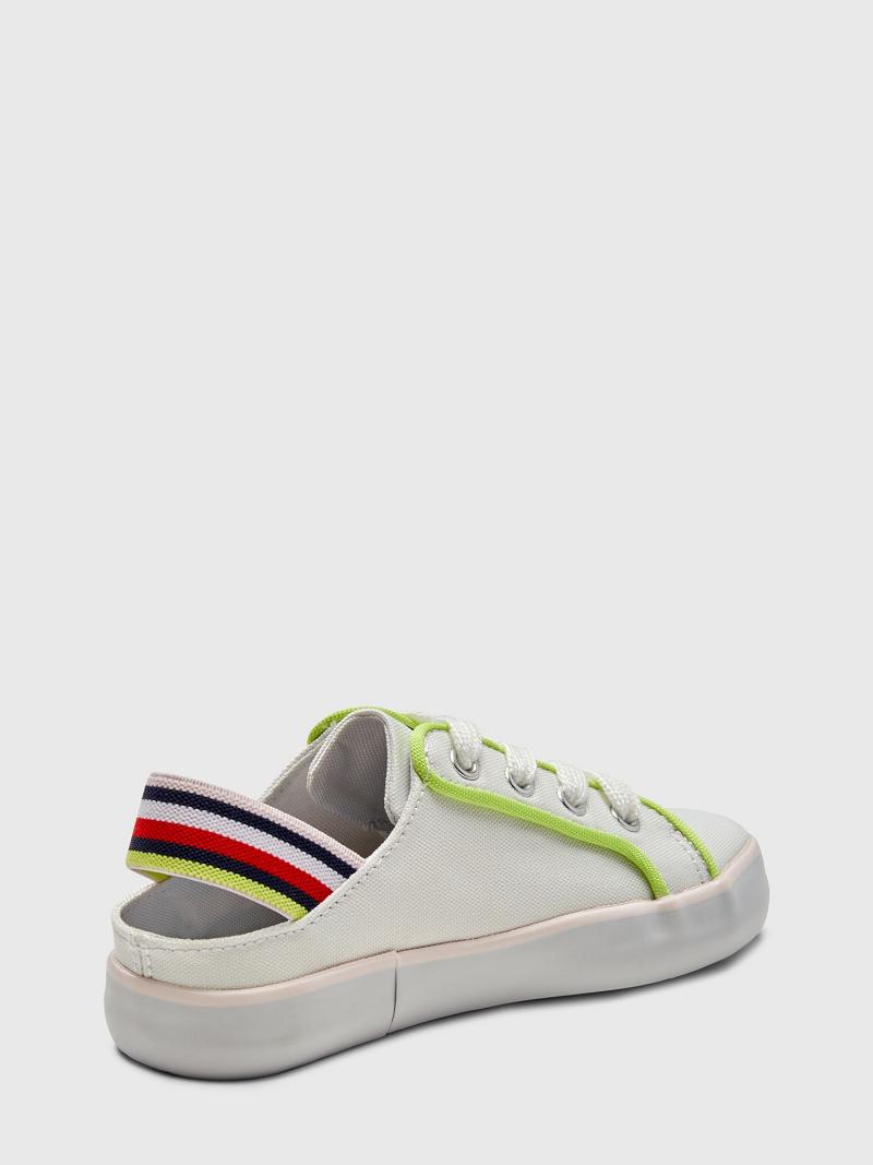 White Kids' Tommy Hilfiger Big Slingback Sneakers | AU_G1306