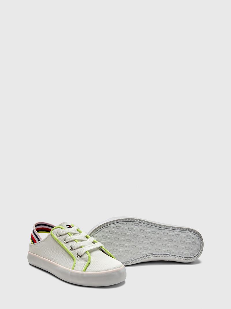 White Kids' Tommy Hilfiger Big Slingback Sneakers | AU_G1306