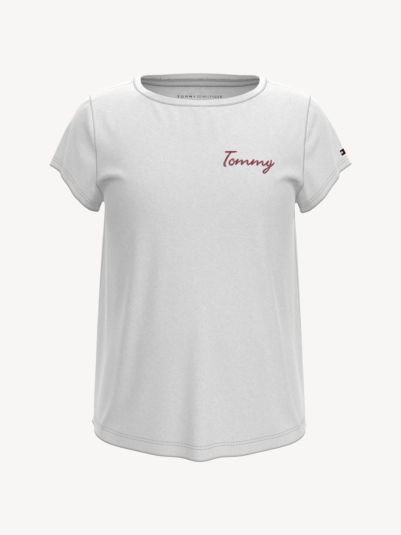 White Kids\' Tommy Hilfiger Tommy T Shirts | AU_G1270