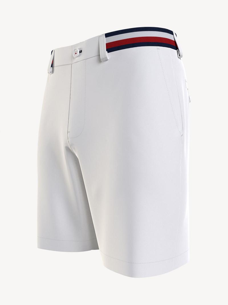 White Men's Tommy Hilfiger Signature stripe 7