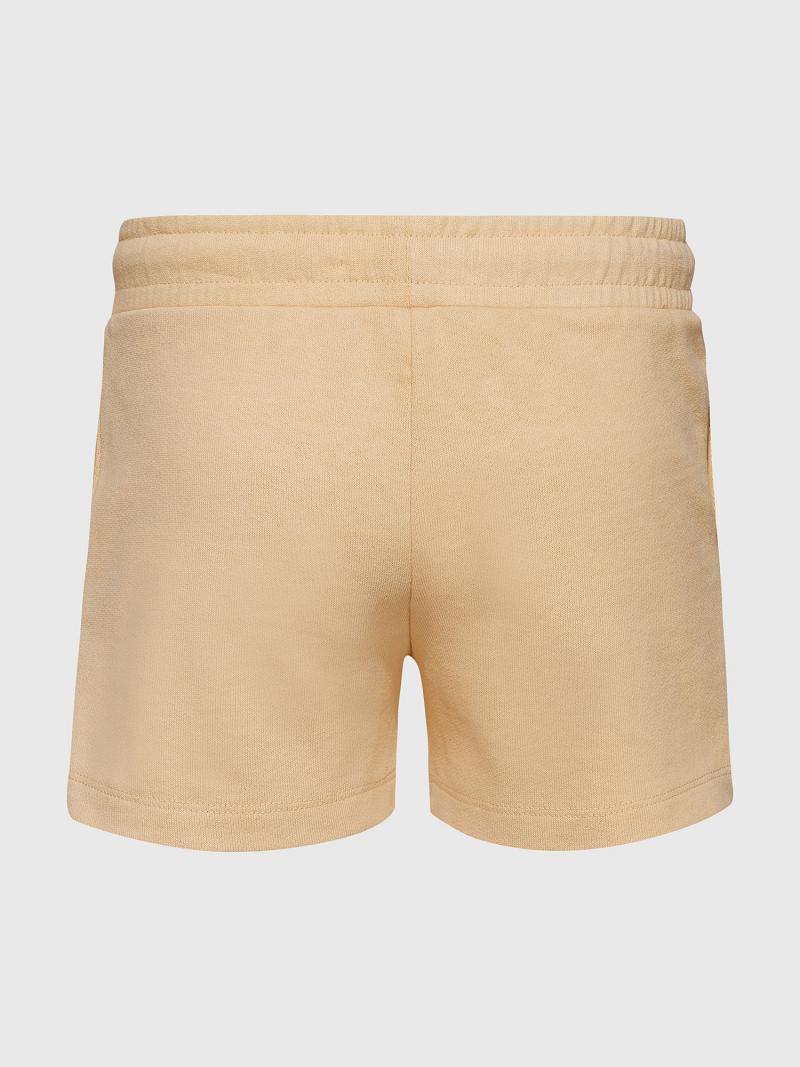 Yellow Kids' Tommy Hilfiger Natural Dye Script Shorts | AU_G1160