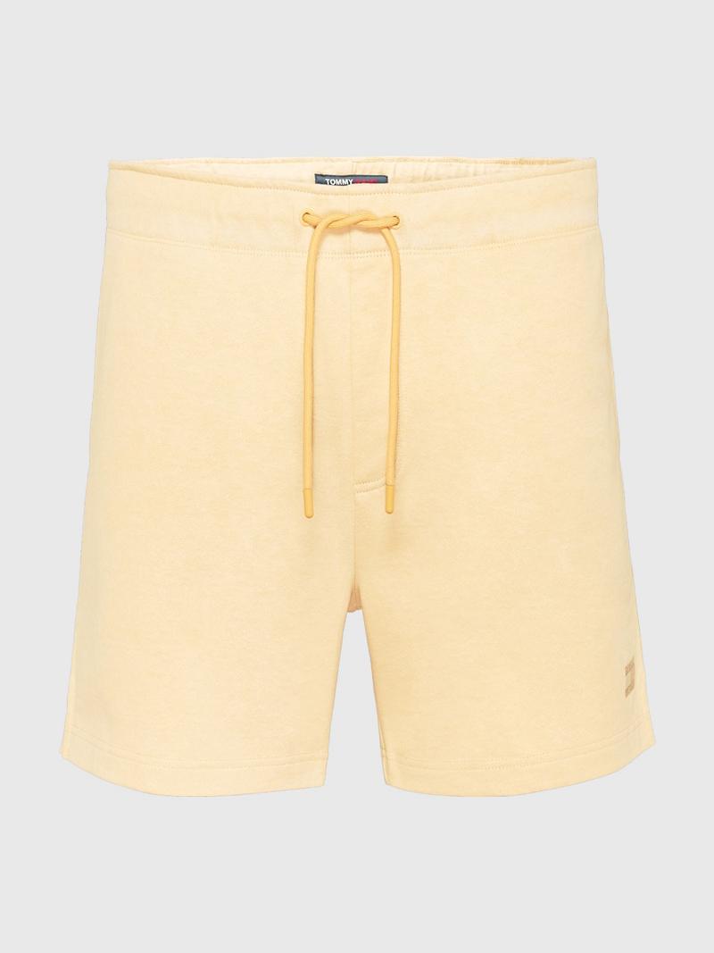 Yellow Men's Tommy Hilfiger Sun Washed Shorts | AU_M31228