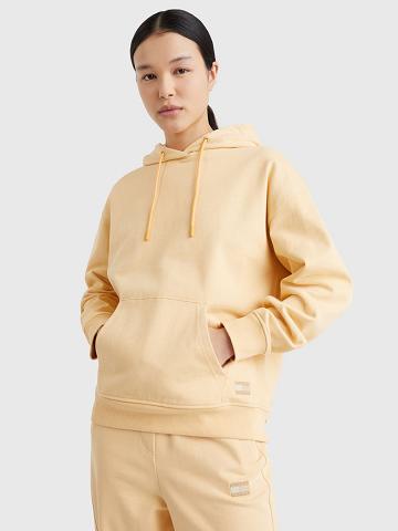 Brown Women's Tommy Hilfiger Sun Washed Hoodies | AU_W21164