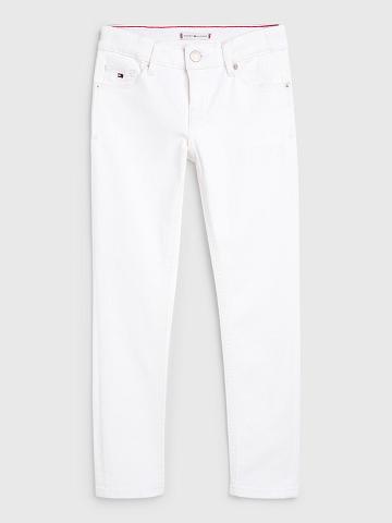 White Kids' Tommy Hilfiger Skinny Jeans | AU_G1130